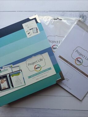 Project Life Baby Boy 6x8 Scrapbook Album Kit | Complete Memory Keeping Set